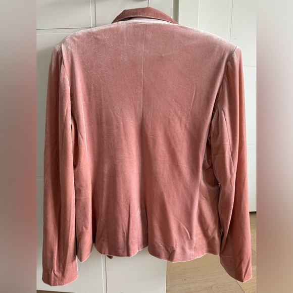 Velvet blazer, pink with shimmer, medium - Picture 9 of 10
